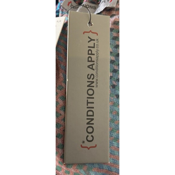 Anthropologie Conditions Apply Size Small Prismatic Geometric Sleeveless Blouse - Picture 8 of 11